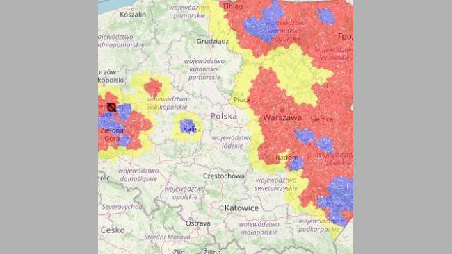 Ognisko ASF - 1 w 2021 roku