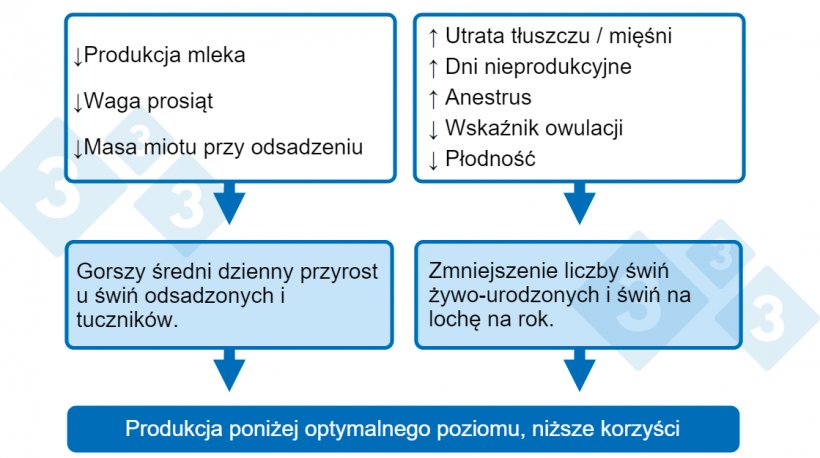 Tab 1. Konsekwencje niskiego spożycia składnik&oacute;w odżywczych w okresie laktacji
