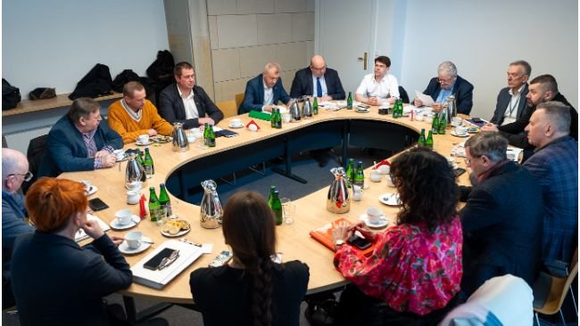 Spotkanie w Ministerstwie. Źródło: MRiRW